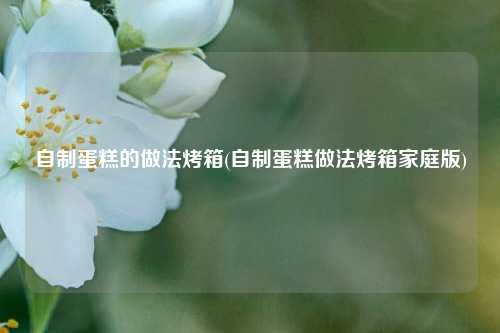 自制蛋糕的做法烤箱(自制蛋糕做法烤箱家庭版)